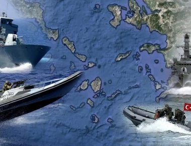 Η Τουρκία ζήτησε από την Ευρώπη να αναγνωρίσει τον «τεμαχισμό» της ελληνικής και της κυπριακής ΑΟΖ! (φωτό, βίντεο)